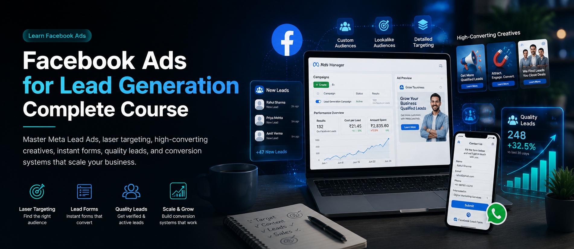 Facebook Ads For Lead Generation Complete Course