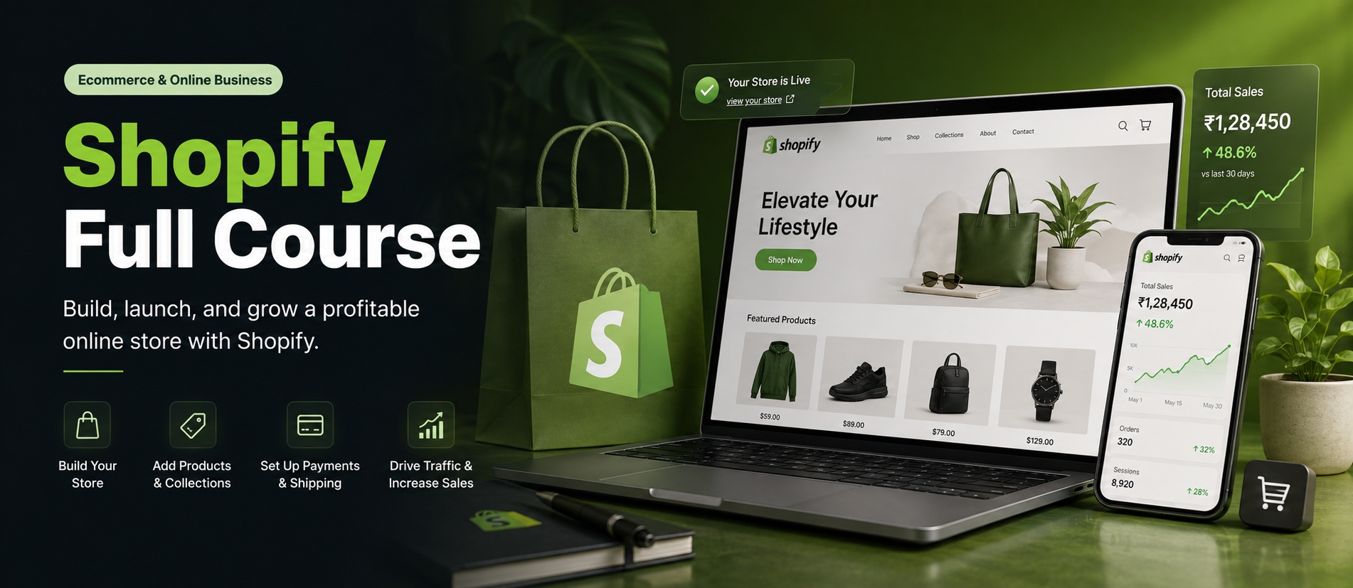Shopify full course