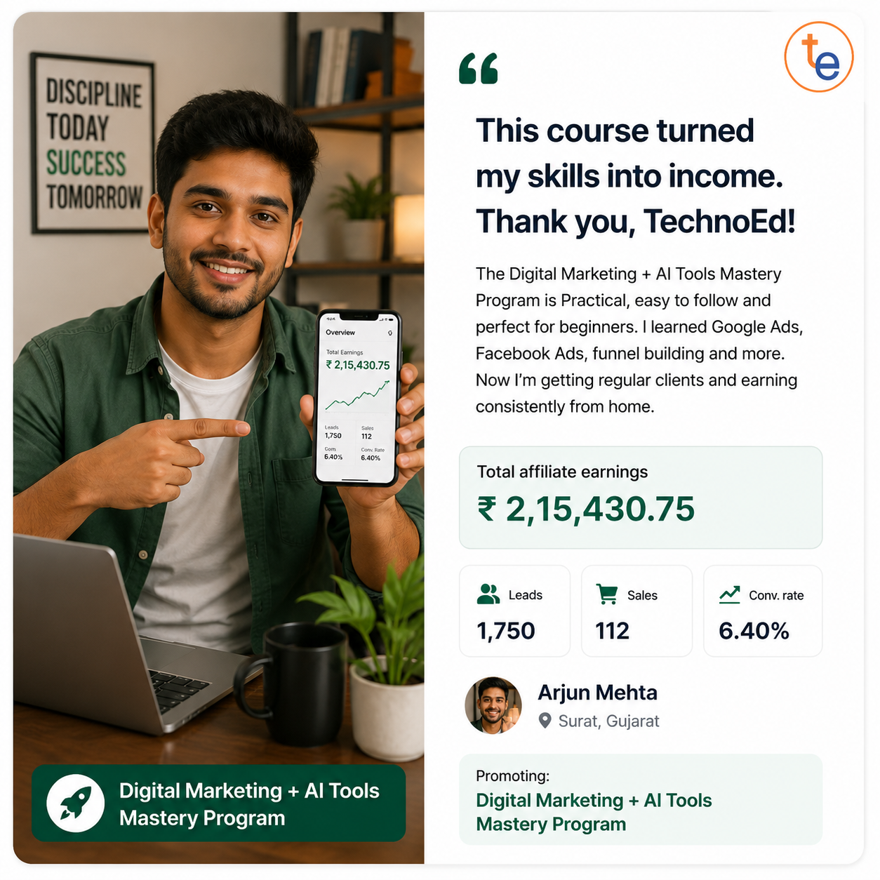 TechnoEd learner story